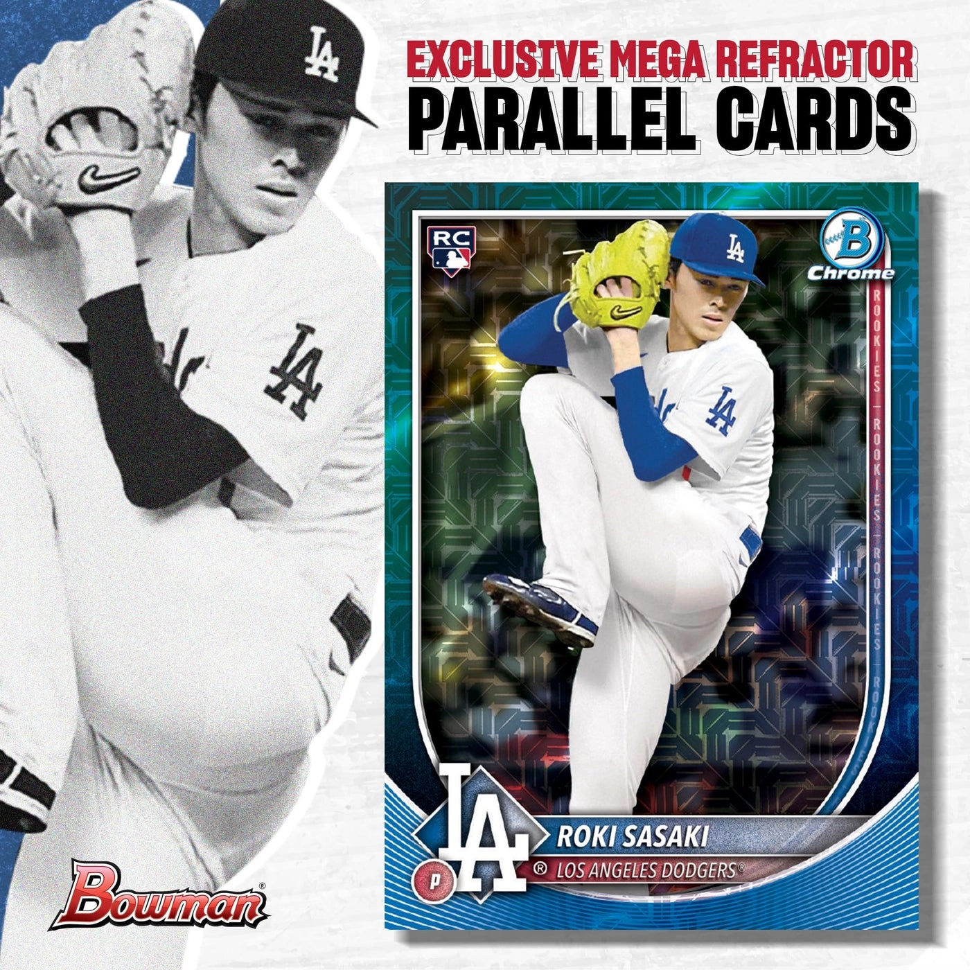 2025 Bowman Baseball Mega Box - Factory Sealed