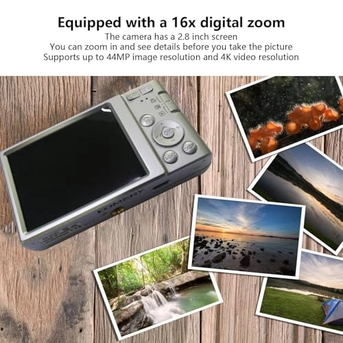 44MP 4K Video Camera - 16x 2.8in