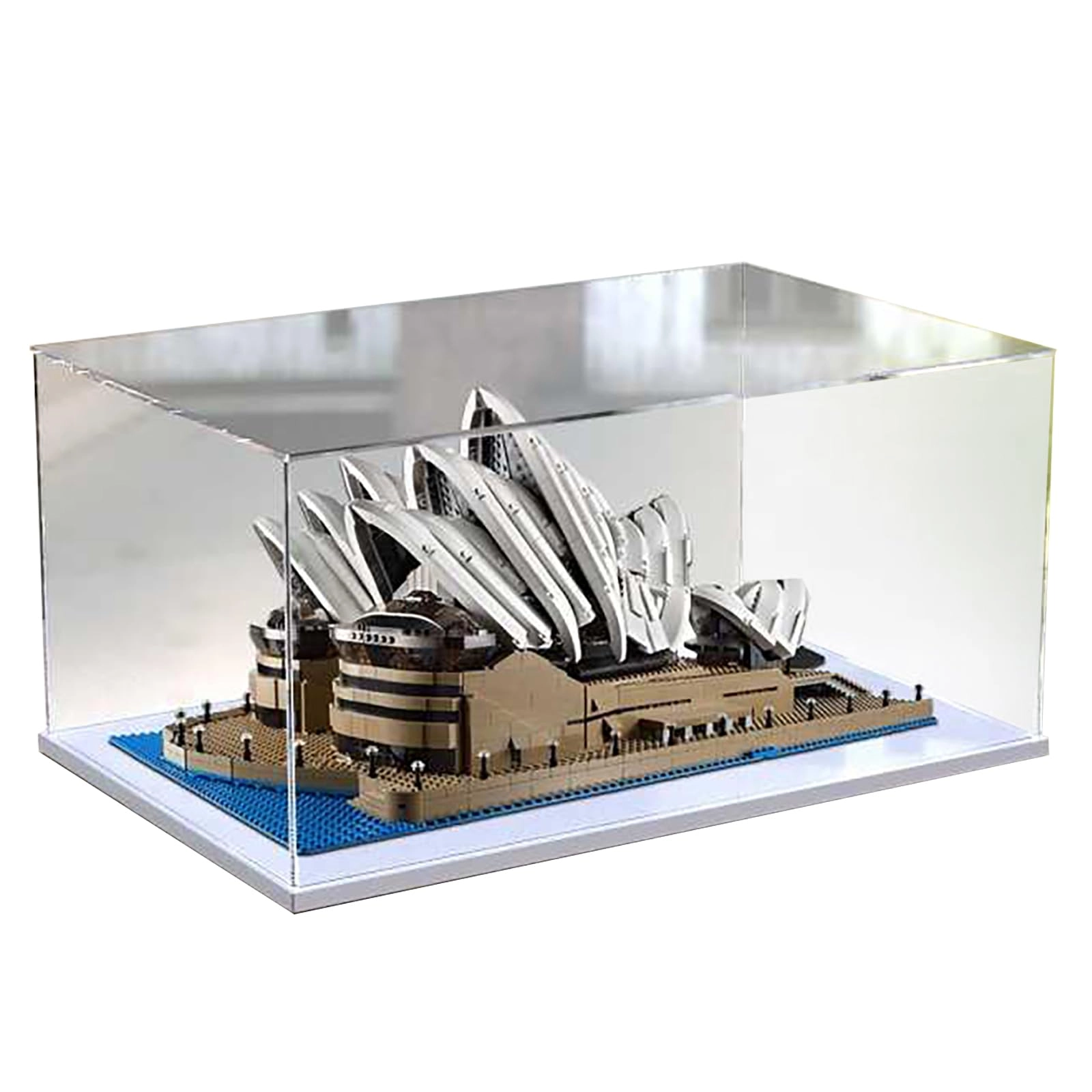 Display Case - 65 x 40 x 30 cm Black Base