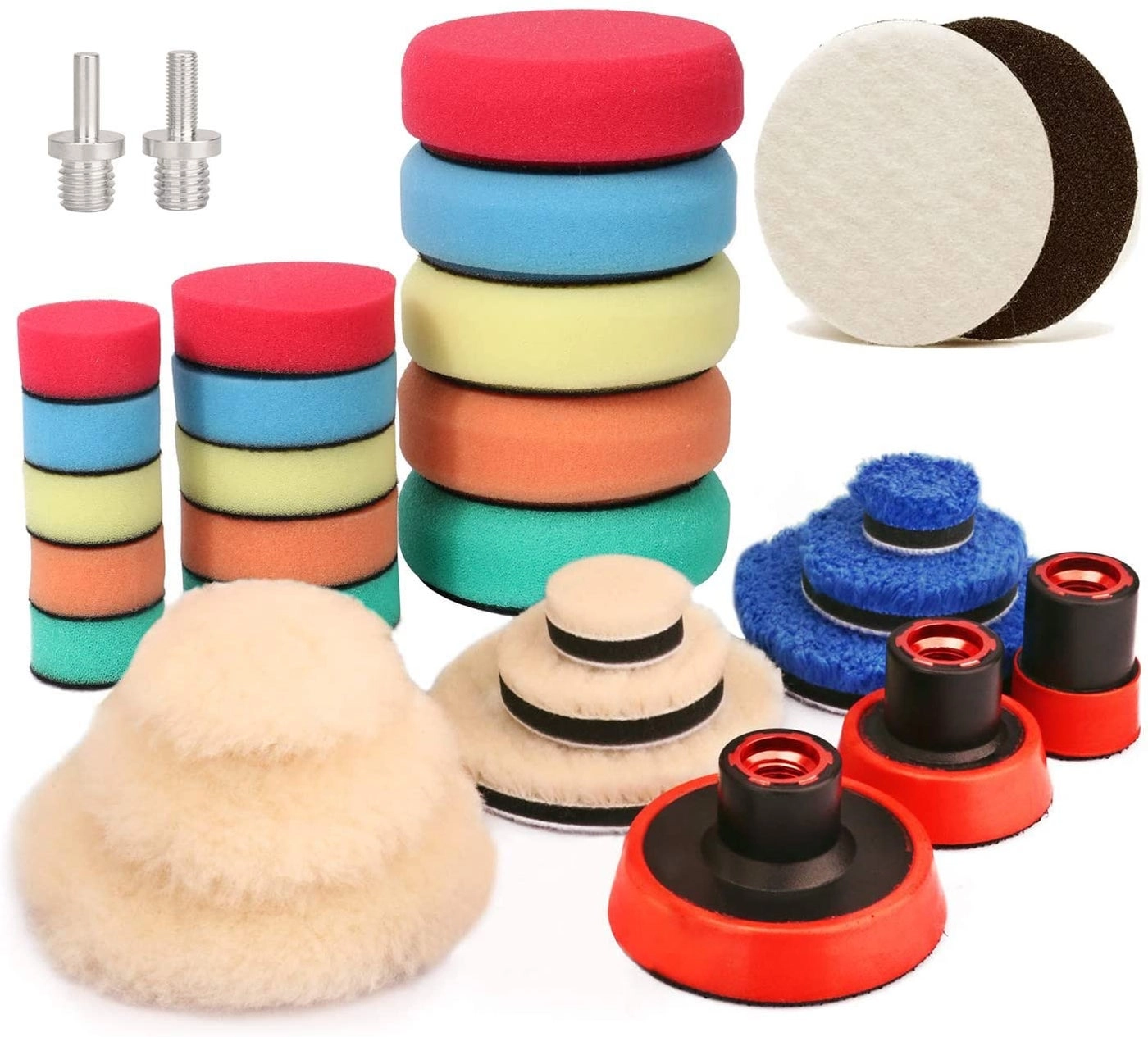 DIY Crafts Buffing and Polishing Pad Kit