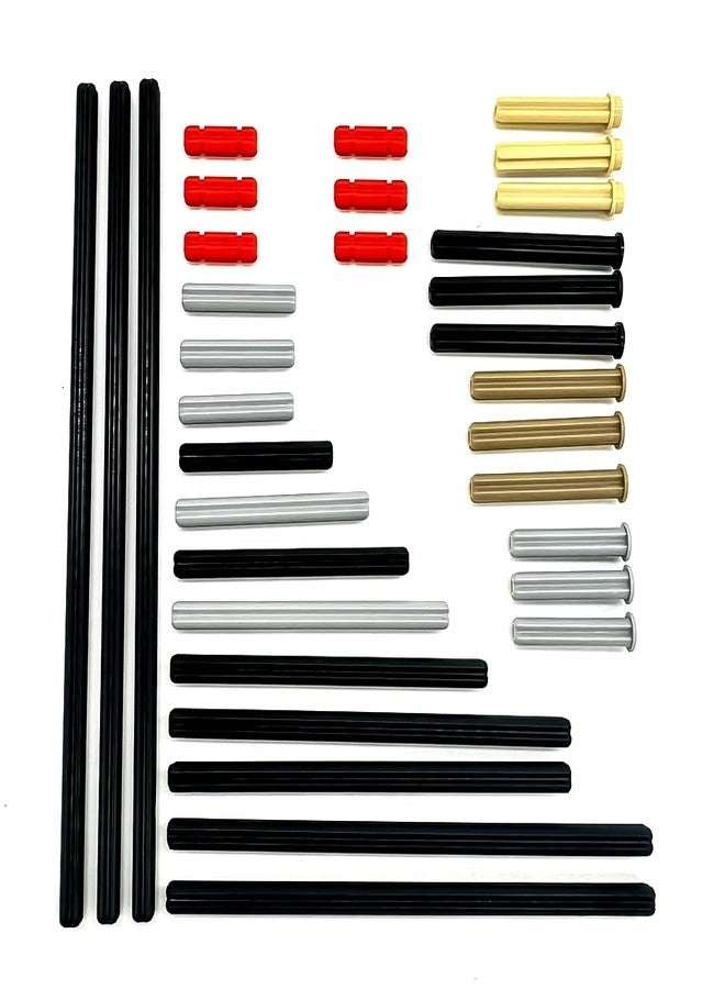 Axle Rods Assortment Pack - Plastic 120 Pieces