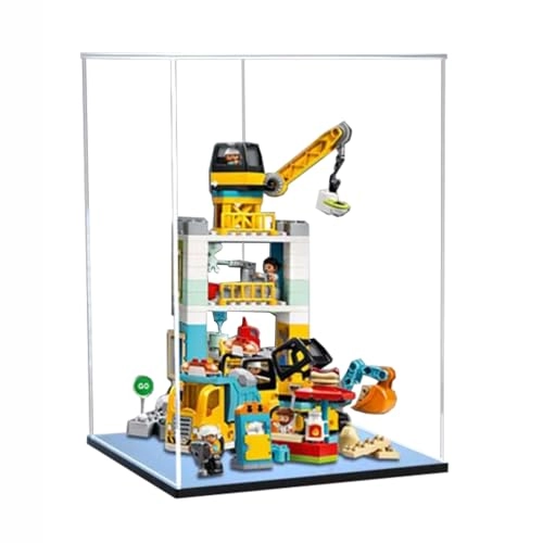 Figures Display Box for LEGO 10933 Town To-wer - acrylic