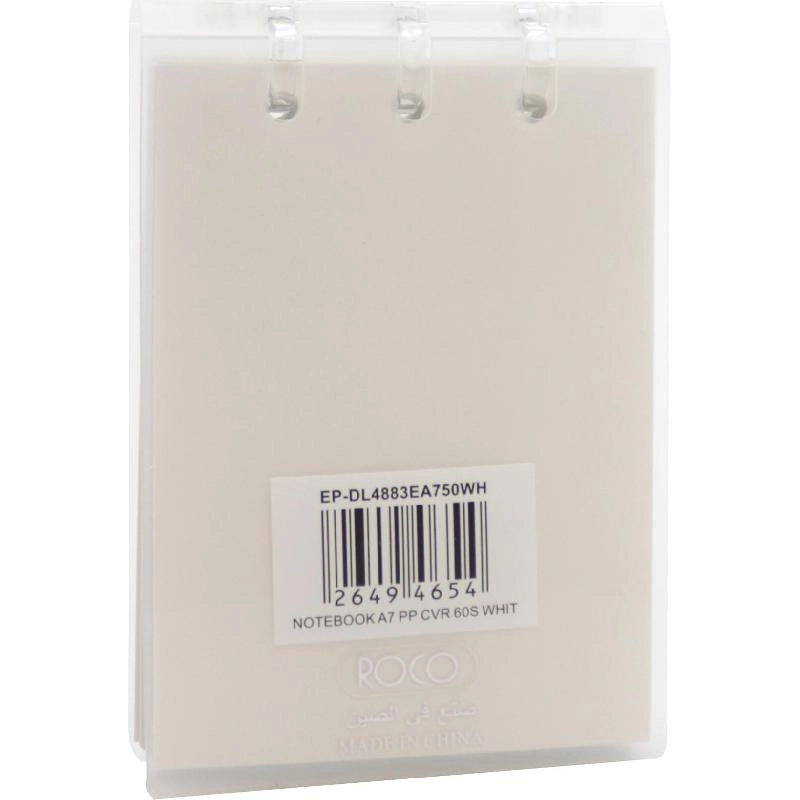 Memo Notebook A7 Spiral - Lined 60 Sheets