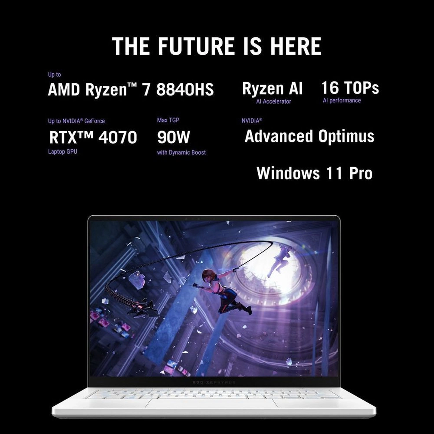ROG Zephyrus G14 GA403UI-OLED7WPW - 14'' Ryzen 7-8845HS 16GB DDR5 1TB SSD