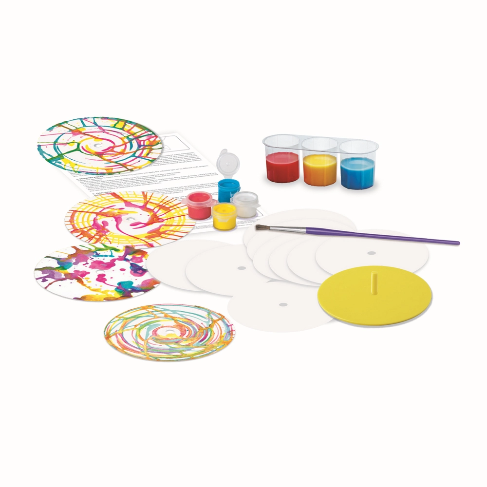 Little Craft Spin Art Fun Creations - Spin Art Kit 5+ years