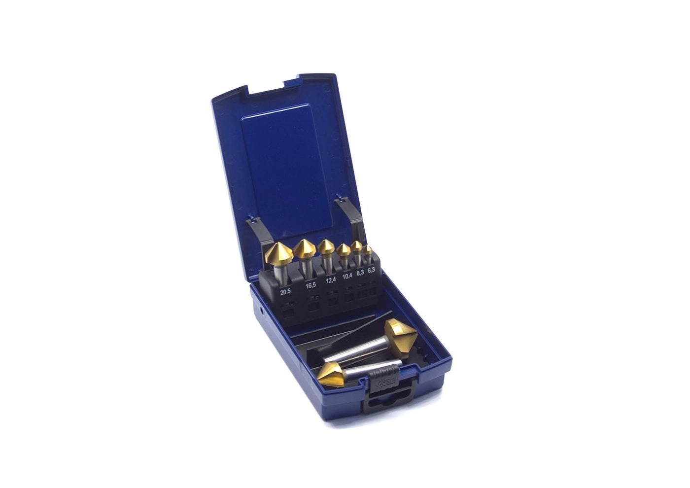 WSH-TOOLS HSS-E Co5 90° DIN 335C - Carbon Steel 8 6,3 - 31mm