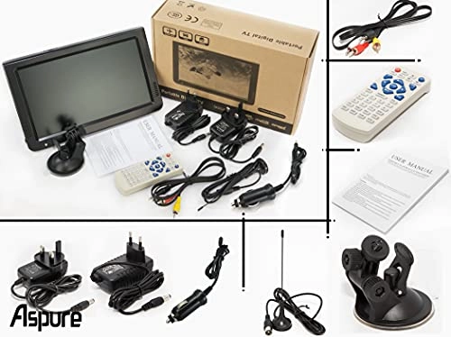 Portable Digital DVB-T2 TFT - 1080p 10.1"