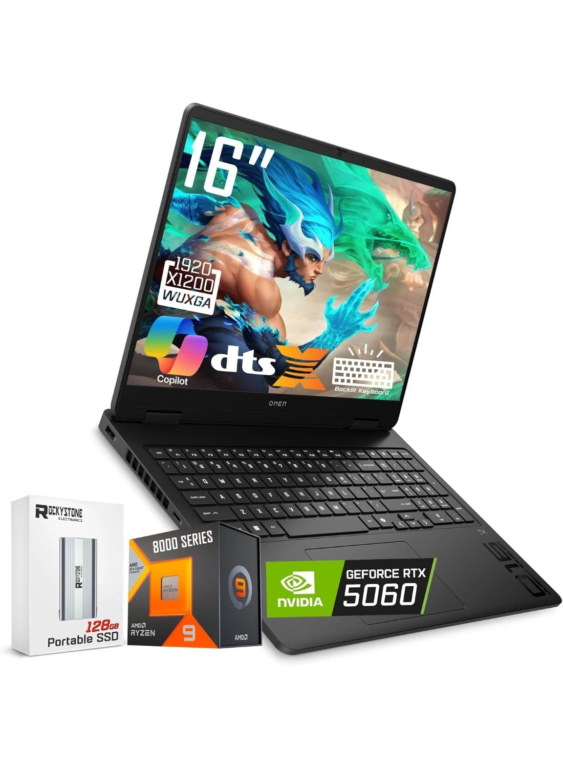 OMEN 16 16-ap - 16'' Ryzen 9-8940HX 32GB DDR5 2TB SSD