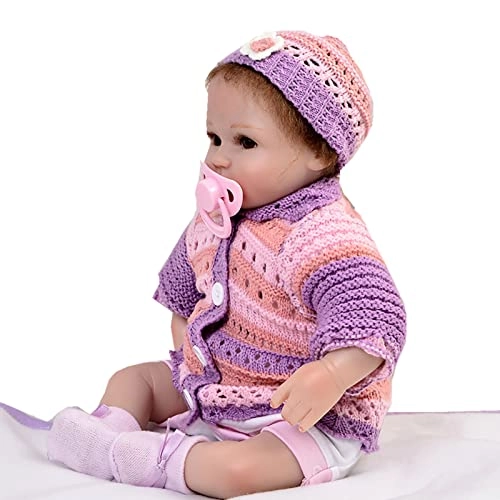 Reborn Baby Doll - 18 Inch 45cm Soft Vinyl Girl