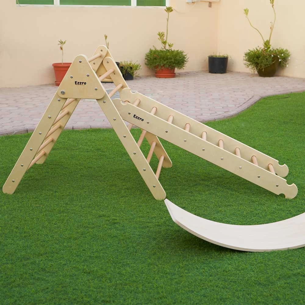 Pikler Climbing Ladder - Beech plywood 117 x 43 cm
