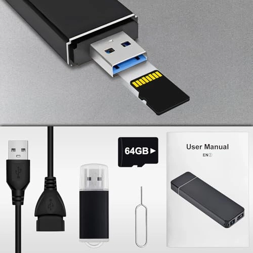 1080P Mini Video Camera - 64GB 1080p