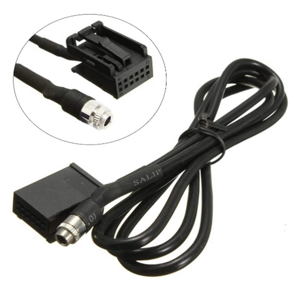 in Car Female 3.5mm AUX Input Audio Adapter Cable