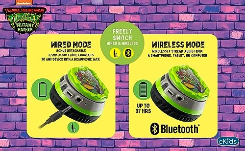 Teenage Mutant Ninja Turtles - Wireless Headphone