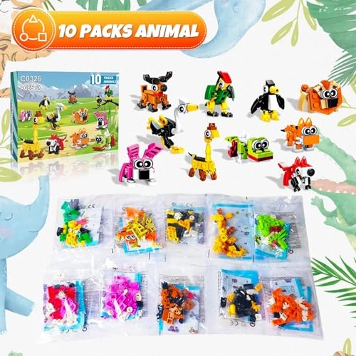 Animals Building Blocks - 720 pcs