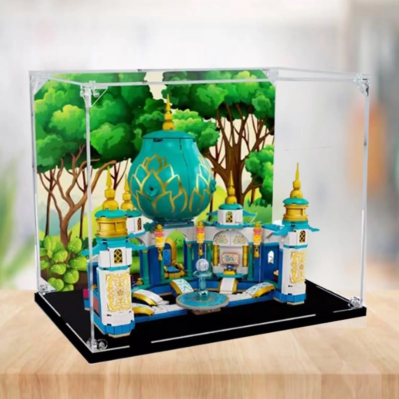 Display Case - Raya and The Heart Palace Lego