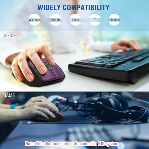 E-1010 Wireless Gaming Mouse - USB