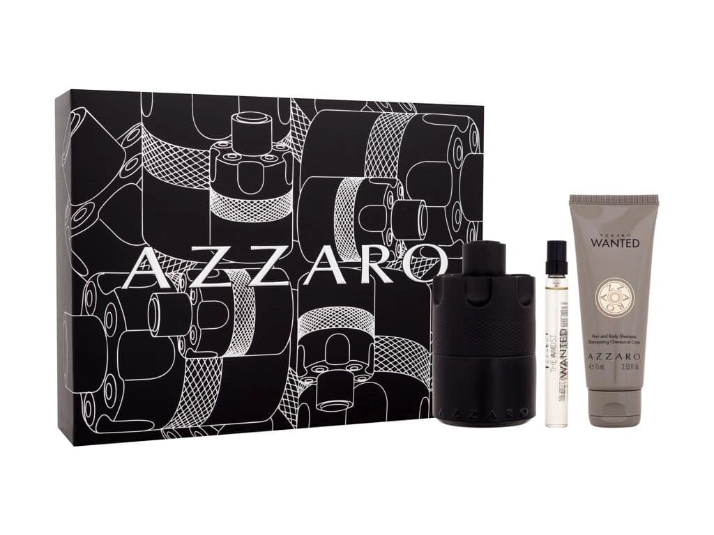 The Most Wanted Intense - Eau de Parfum 100ml 10ml + Wanted Hair and Body Shampoo - 75ml