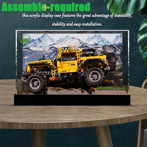 Clear Acrylic Display Case - 36 x 16 x 17 cm Transparent 3mm