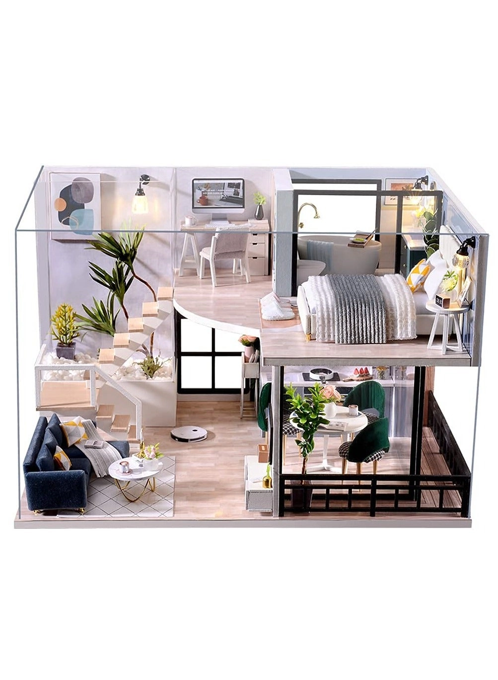 Generic DIY Miniature Dollhouse Kit