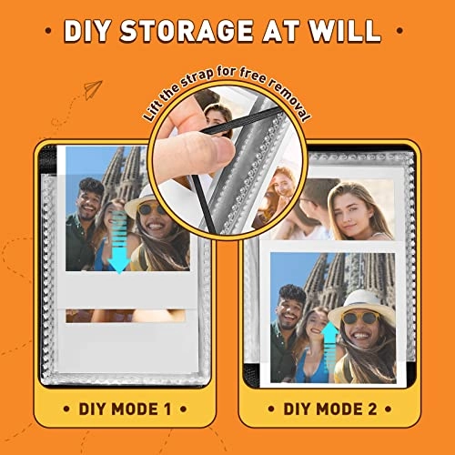 2.36x2.75" 40 Photos EVA Photo Album