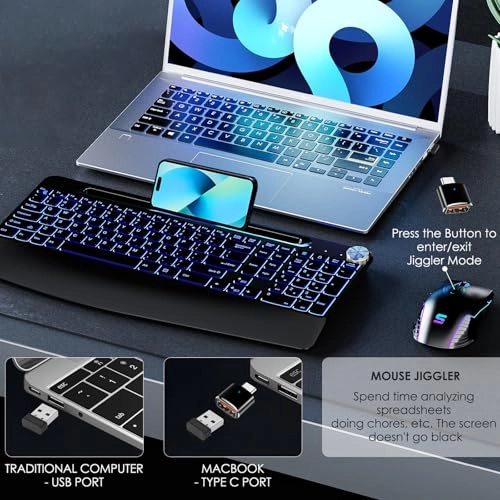 Wireless Mouse with Jiggler - Bluetooth