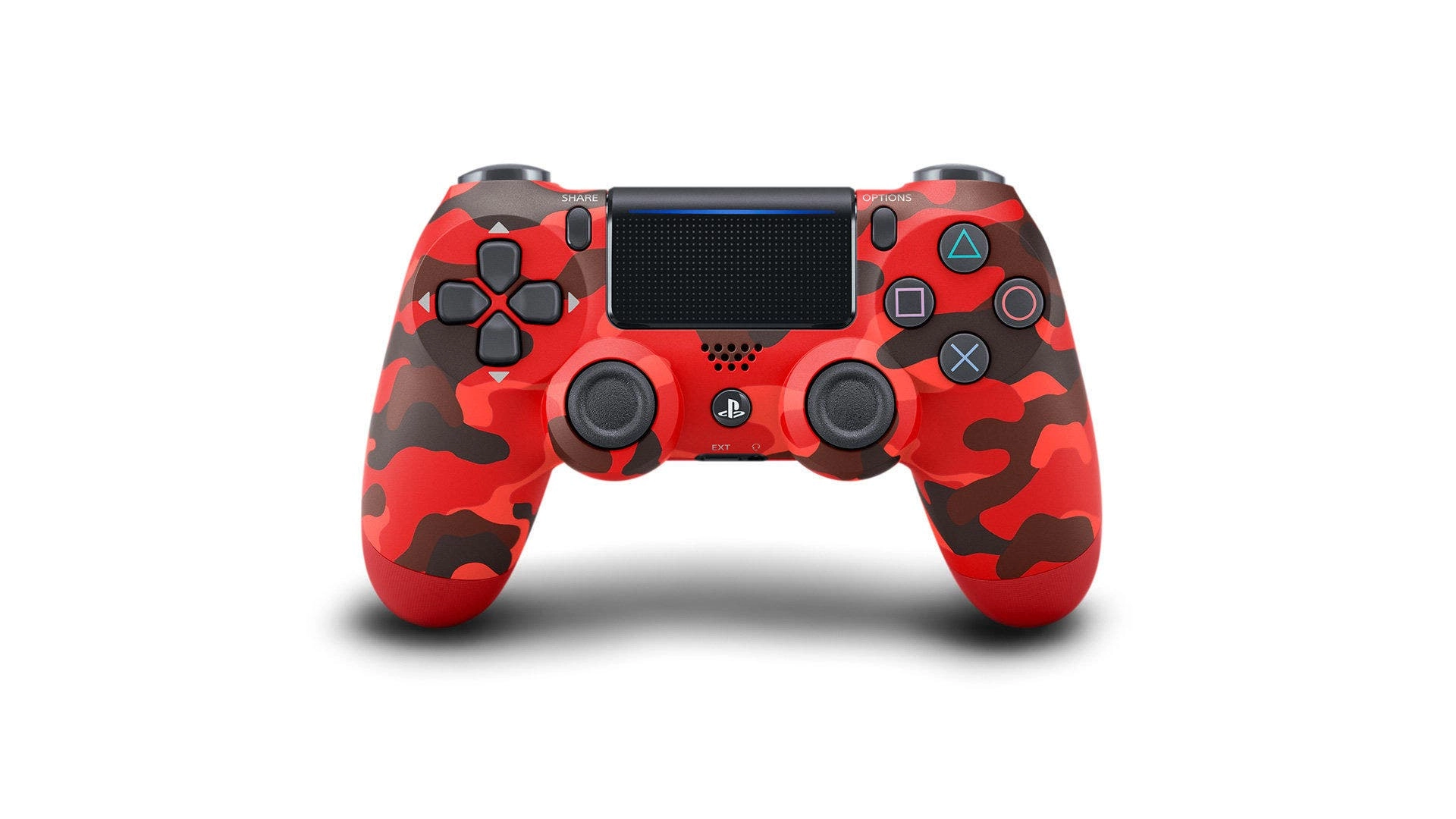 Sony DualShock 4 Wireless Controller (PS4) Red Camouflage