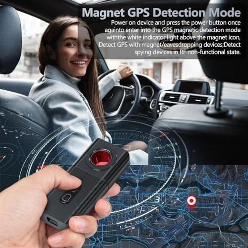 Hidden Spy Camera Detector - Portable RF/Wireless Signal Scanner