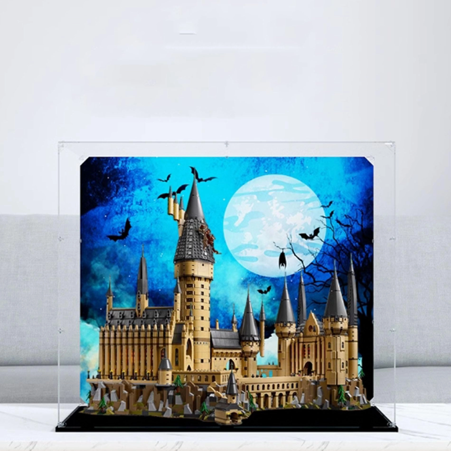 Acrylic Clear Display Case for LEGO Castle Model 71043 - 3mm thickness