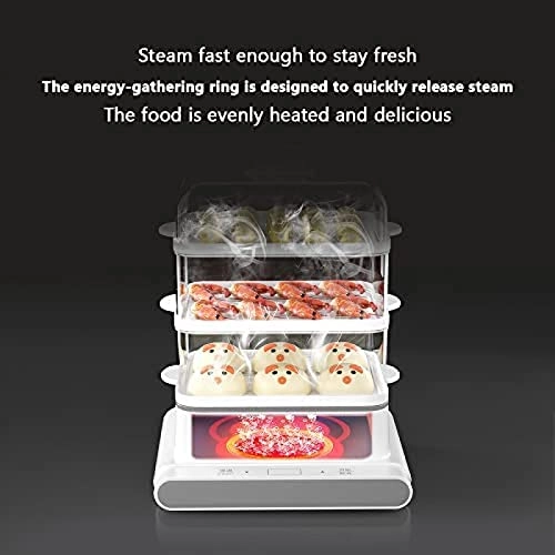 Three-Layer Electric Steamer - 12L