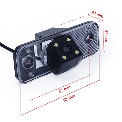 Rear View Camera - Night vision AV Cable 628 x 586 pixels