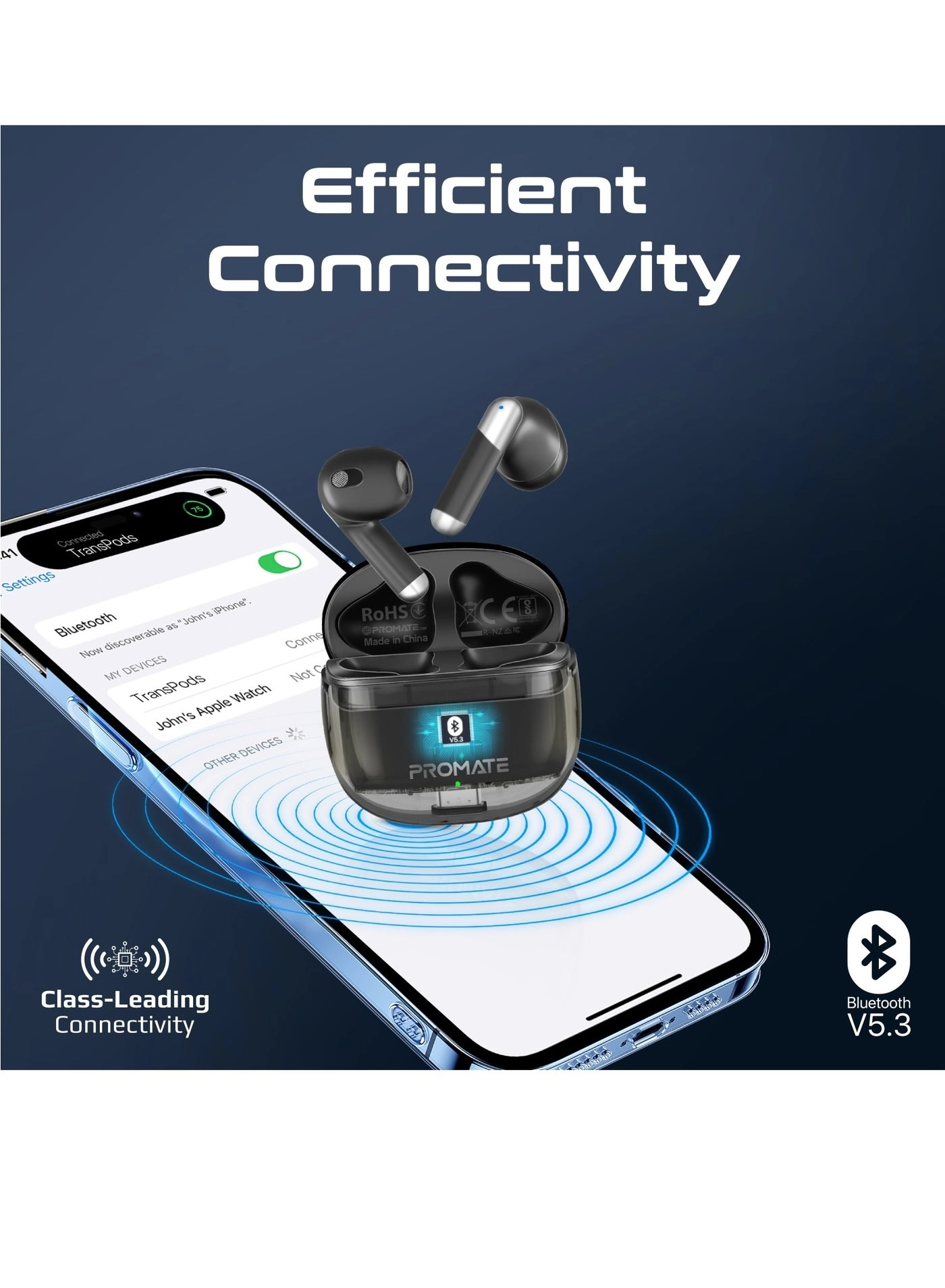 TransPods Wireless Earbud