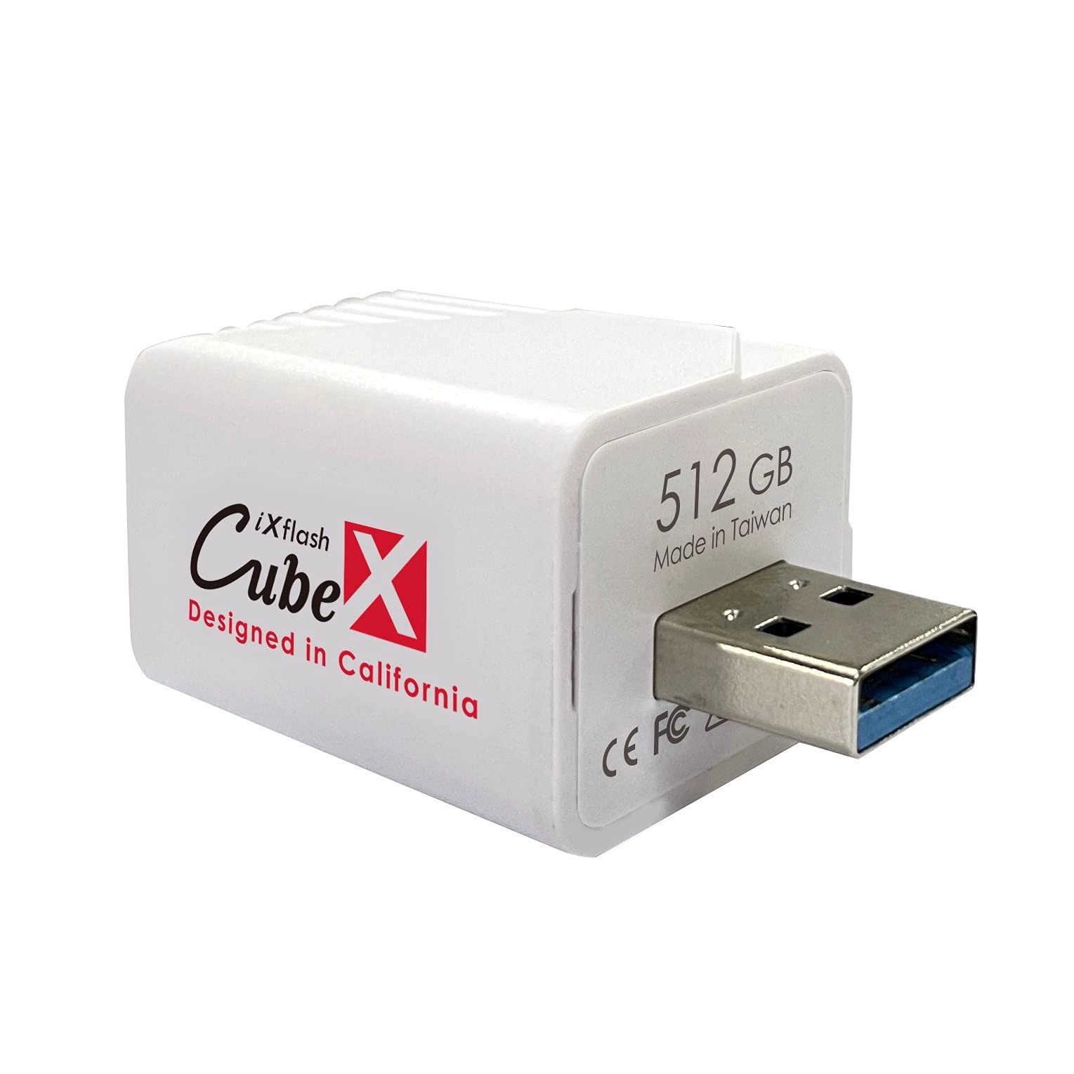 PioData iXflash Cube - USB Type A 512GB