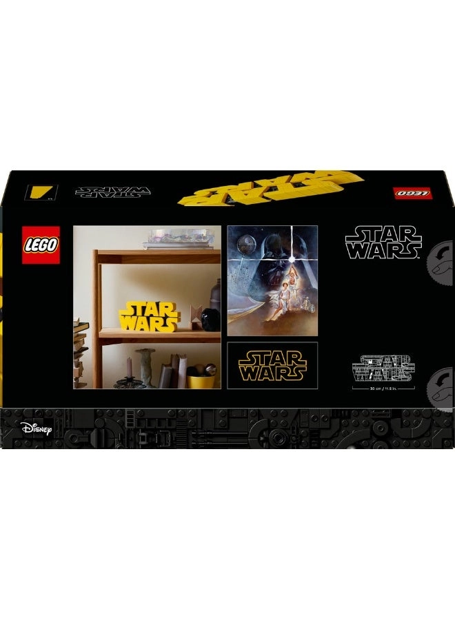 Star Wars Brick-Built Logo (75407)