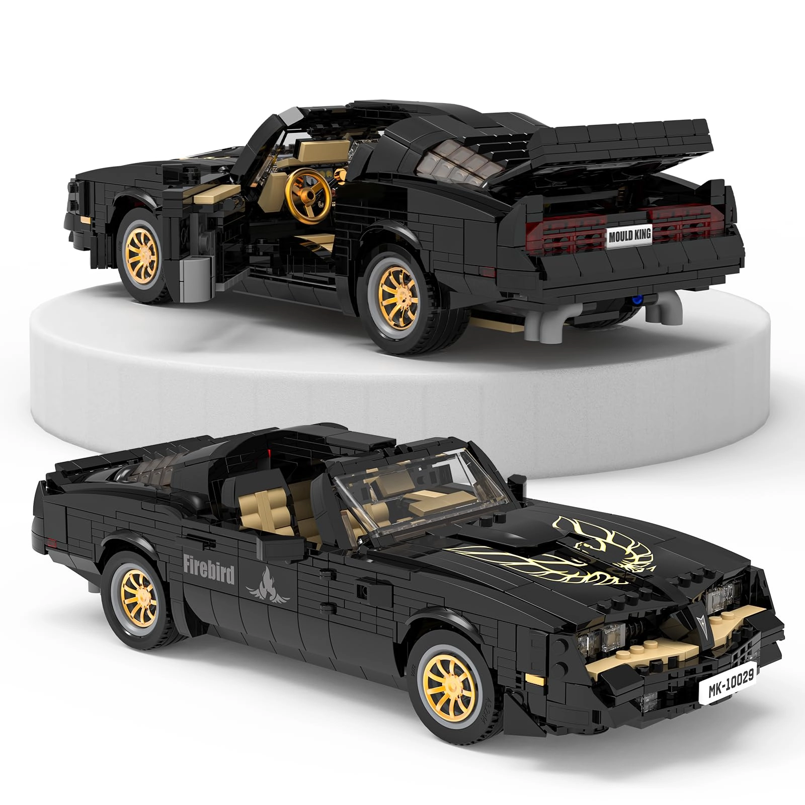 mould king Car Building Sets (10029) - Black