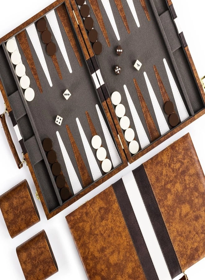 Backgammon - Sapele Wood Portable