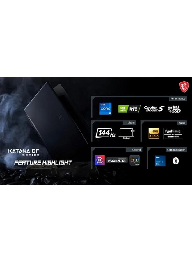 Katana 15 - 15.6'' Core i7-13620H 16GB DDR5 1000GB SSD