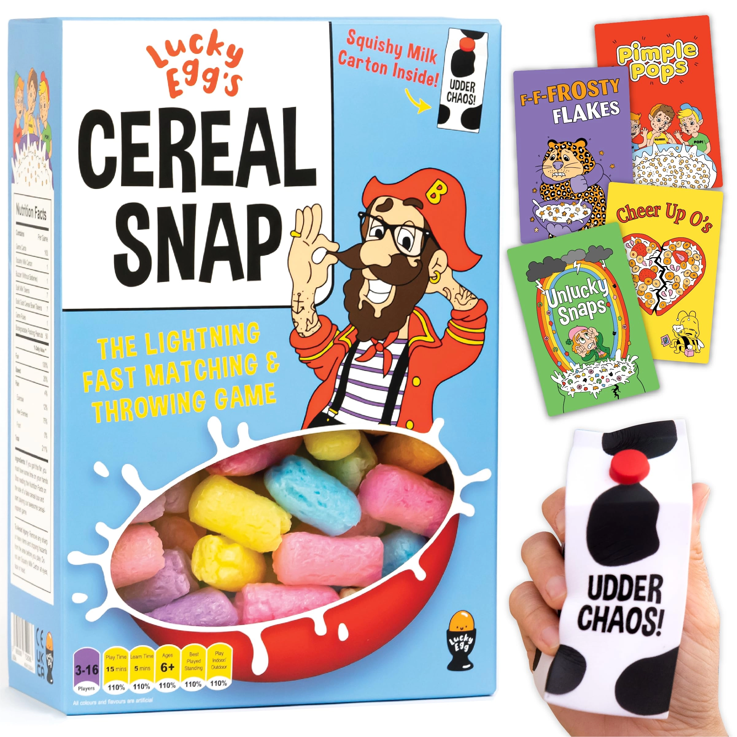 Lucky Egg Cereal Snap - Card Game