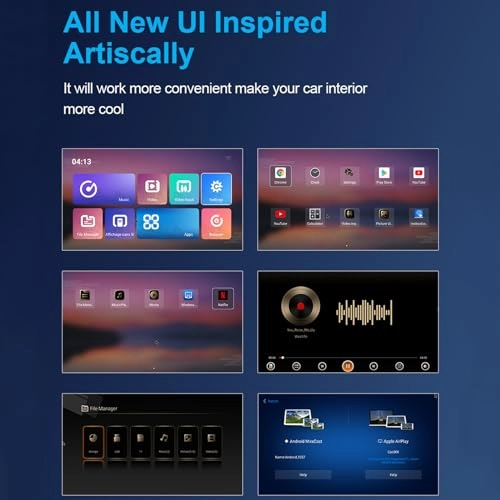 Car ceiling display - 19-Inch