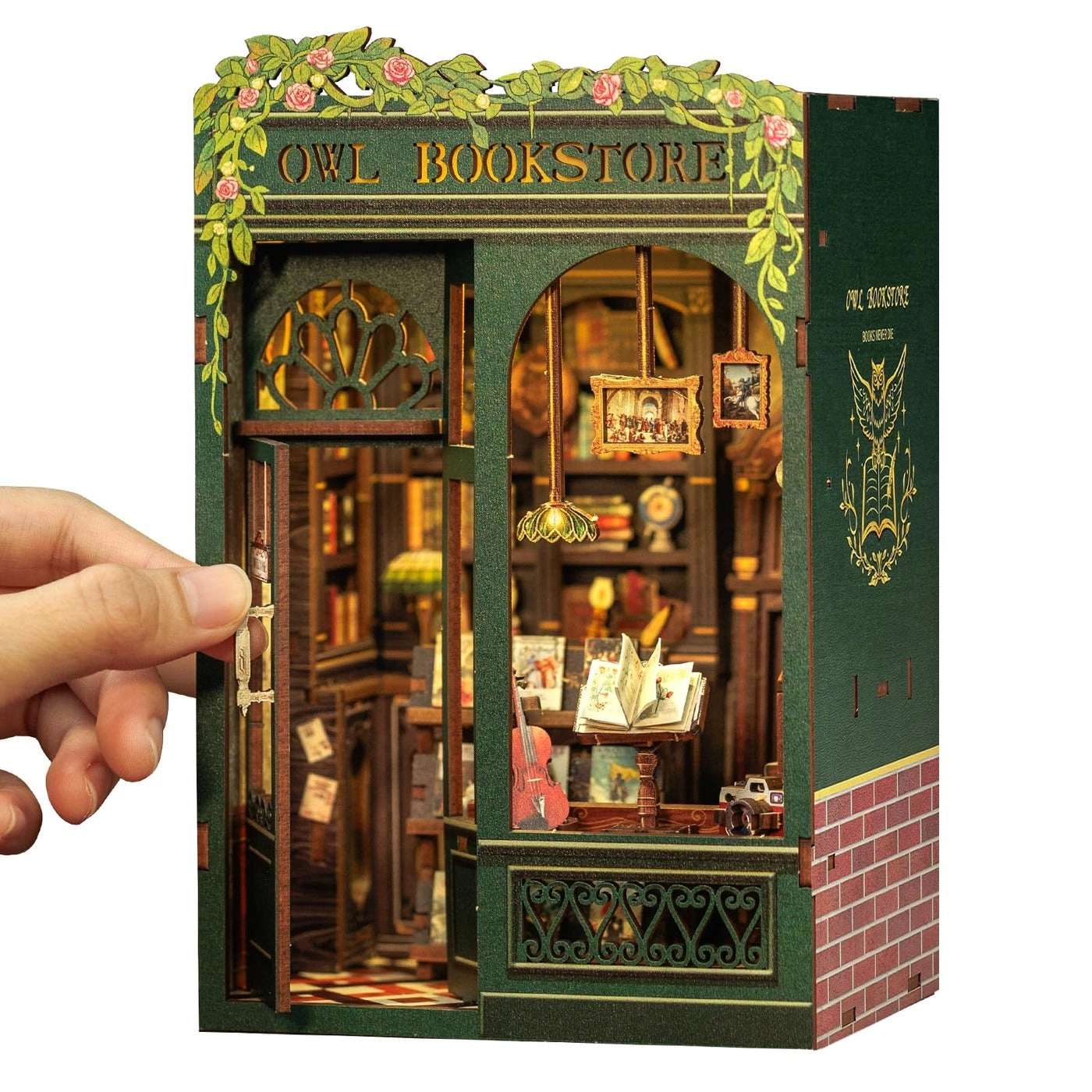 CuteBee Book Nook Kit - DIY Miniature LED lighting