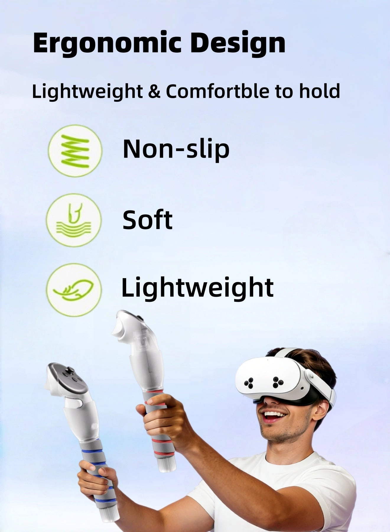 3-in-1 Long Arms - Oculus Meta Quest 3S/3/2