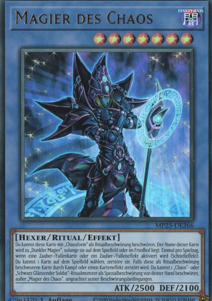MZTCG Yugioh Magician of Chaos MP25-DE266 - German