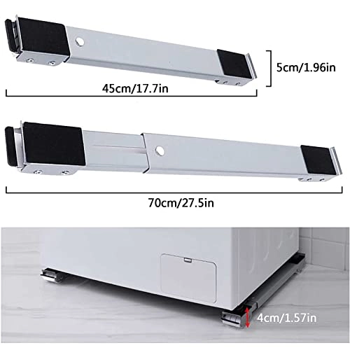 Washing Machine Base Bracket - for Washing Machines, Refrigerators, Dryers, Dishwashers And Other Heavy Objects