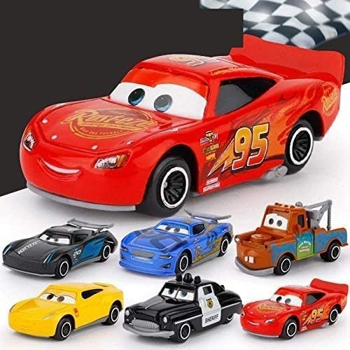 Vintage Car Set - 6 pcs