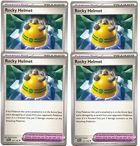 Rocky Helmet 193/198 - Scarlet & Violet - Trainer - 4pcs