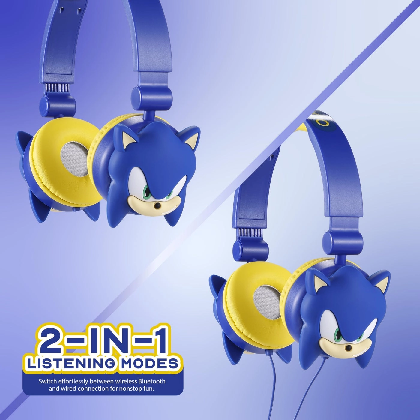 Sonic The Hedgehog Wireless Headphones