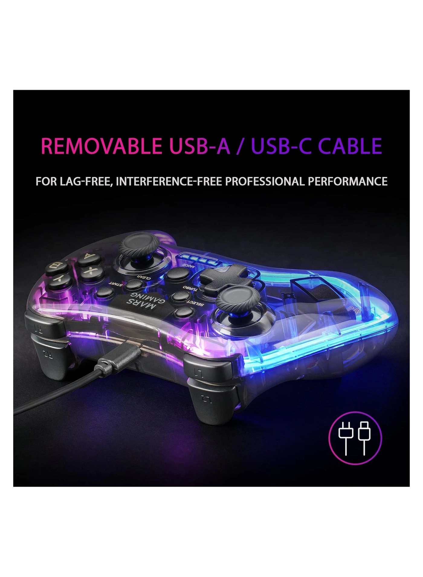 MGP-C - Black translucent