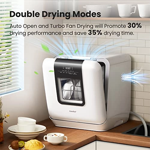 KWH-TD305-W - 4 - 8 Place Settings Portable