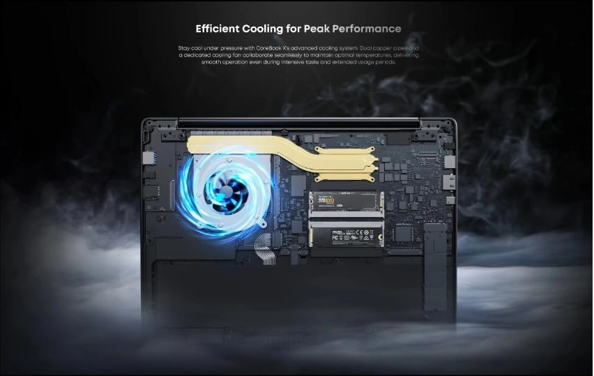 Corebook X - 14'' i5-12450H 16GB DDR4 512GB SSD