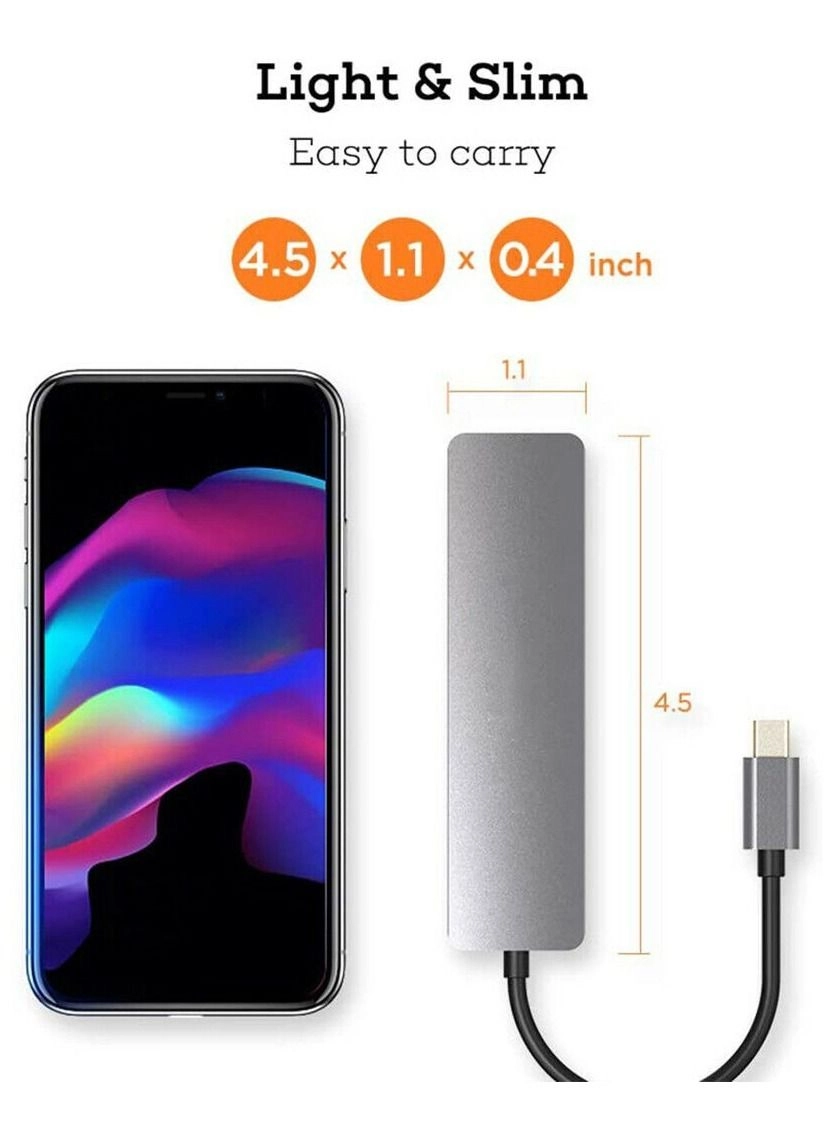 USB-C Hub - 6 in 1 4K