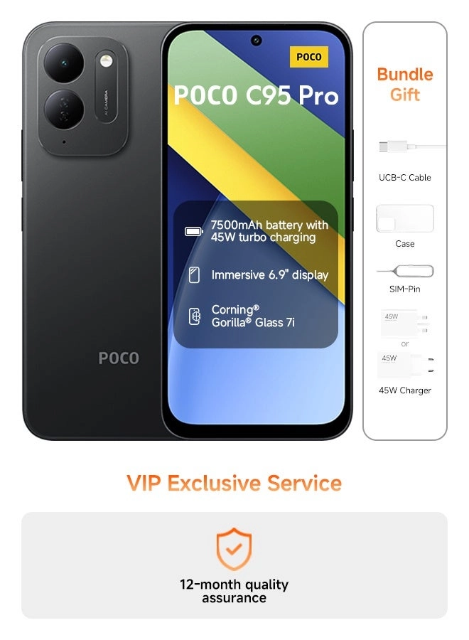 POCO C95 pro 8GB 256GB